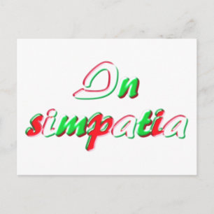 Postal Cartão de condolências