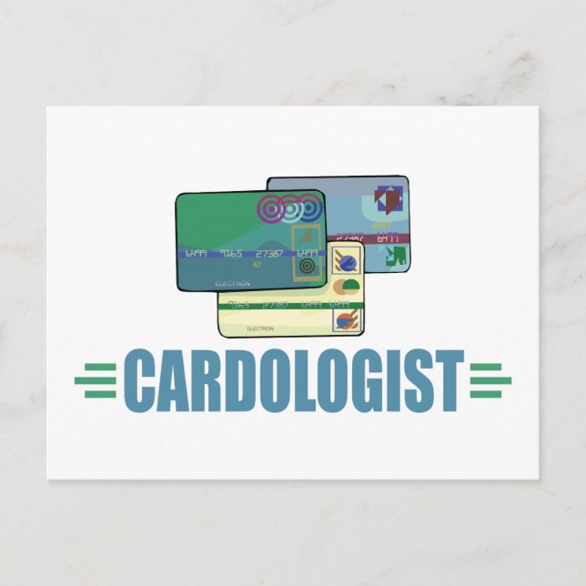 Postal Cartão de Crédito Engraçado (Frente)