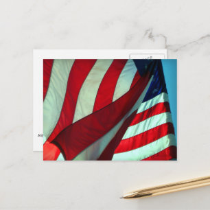 Postal Cartão de Dia dos Veteranos de Ação de Graças