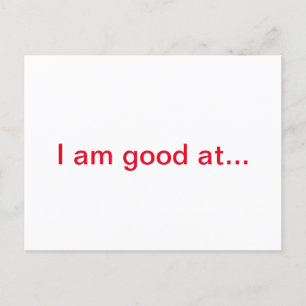 Postal Cartão de encorajamento