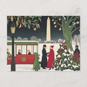 Postal Cartão de Estilo de Arte DC