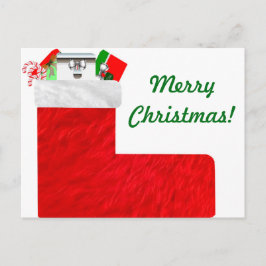 Postal Cartão de Estoque de Natal
