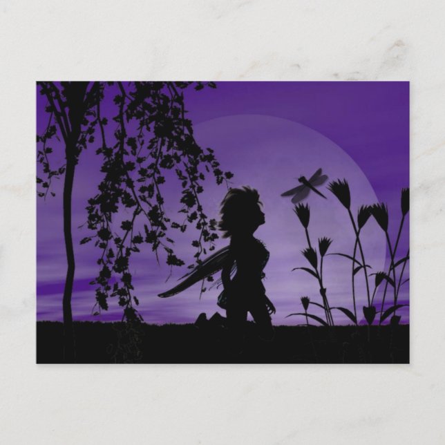 Postal cartão de fada (Frente)