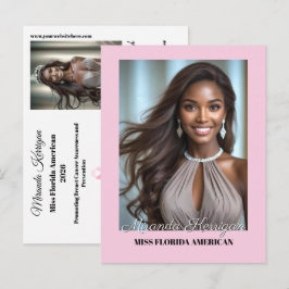 Postal Cartão de Fotografia Autógrafo Essentials do Concu