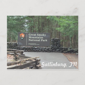 Postal Cartão de Great Smoky Mountains
