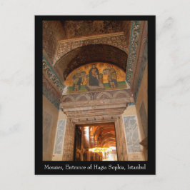 Postal Cartão de Hagia Sophia
