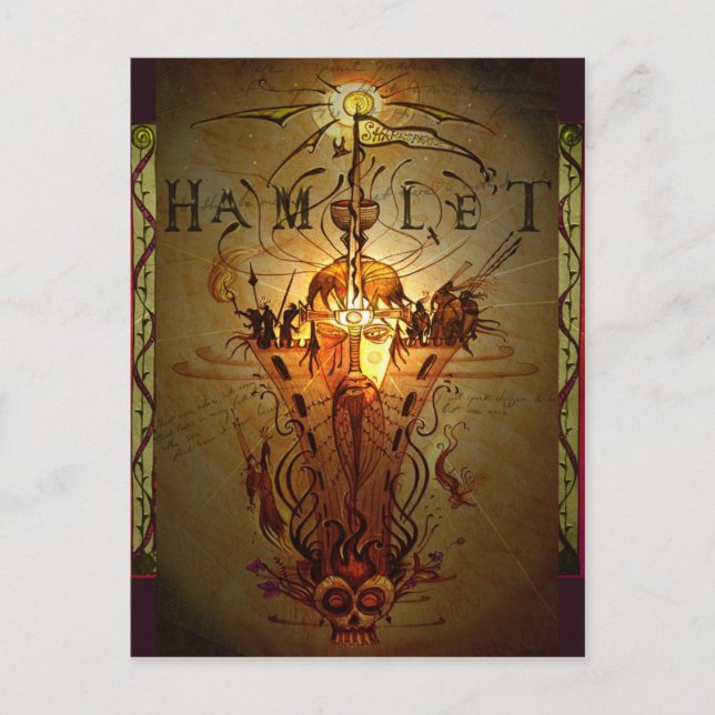 Postal Cartão de "Hamlet" (Frente)