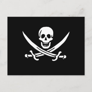 Postal Cartão de Jack Rackham