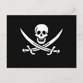 Postal Cartão de Jack Rackham
