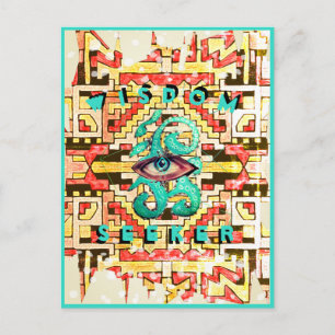 Postal Cartão de Junção n.o 10: Wisdom Seeker com um O