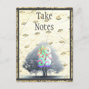 Postal Cartão de Junção n.o 13: Toma nota de tudo