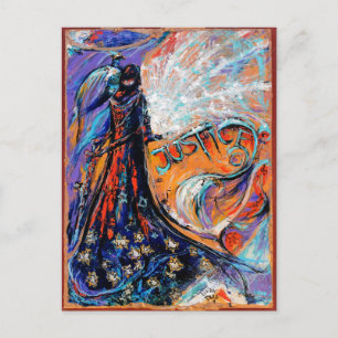 Postal Cartão de Junção n.o 23: Justiça