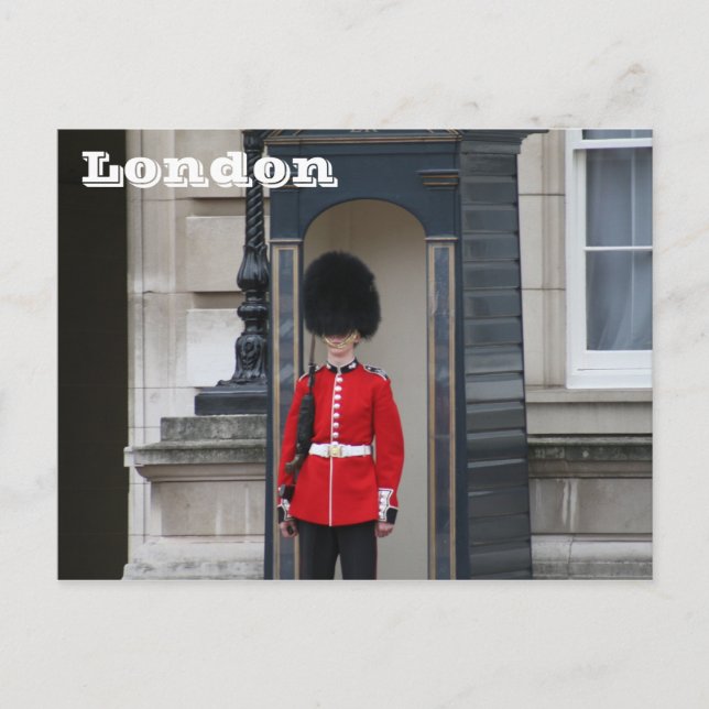 Postal Cartão de Londres (Frente)