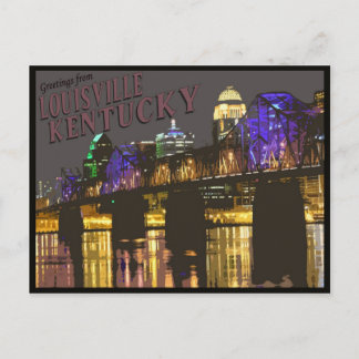 Postal Cartão de Louisville Kentucky