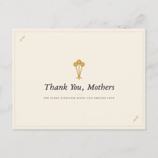 Postal Cartão de Mãe Grata | Apreciação da Mãe C