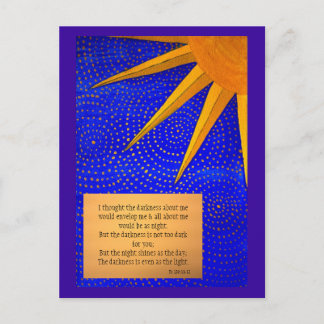 Postal Cartão de Meditação sobre Esperança