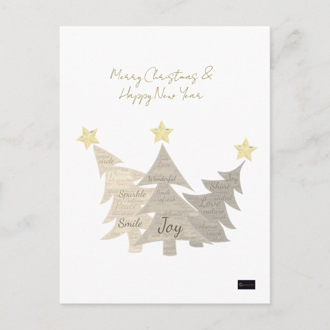 Postal Cartão de Natal (Frente)