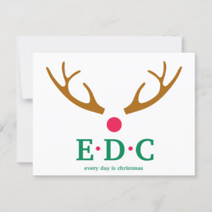 Postal Cartão de Natal de Todos os Dias