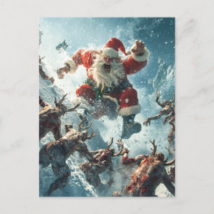 Postal Cartão de Natal de Zumbi Alegre