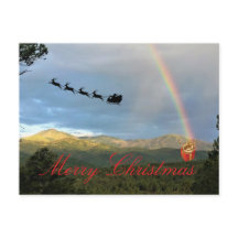 Cartão de Natal Dobrado