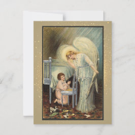 Postal Cartão de Natal Religioso Vintage