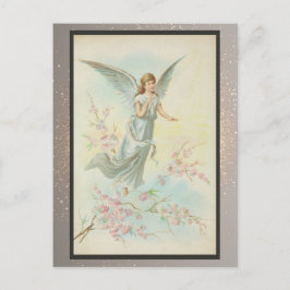 Postal Cartão de Natal Religioso Vintage