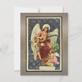 Postal Cartão de Natal Religioso Vintage