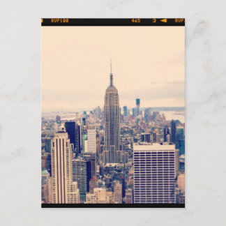 Postal Cartão de New York do Empire State Building