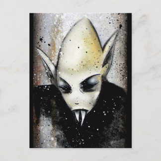 Postal Cartão de Nosferatu do vampiro
