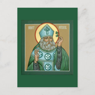 Postal Cartão de Oração Saint Patrick