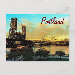 Postal Cartão de Portland