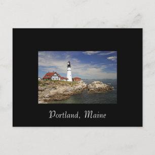 Postal Cartão de Portland, Maine