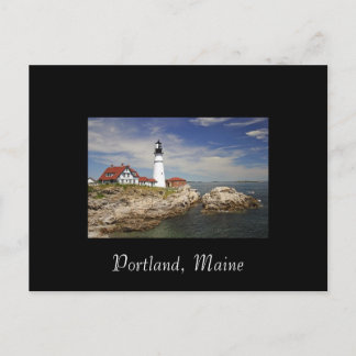 Postal Cartão de Portland, Maine