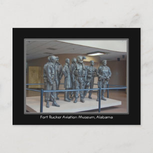 Postal Cartão de Posto Alabama Fort Rucker