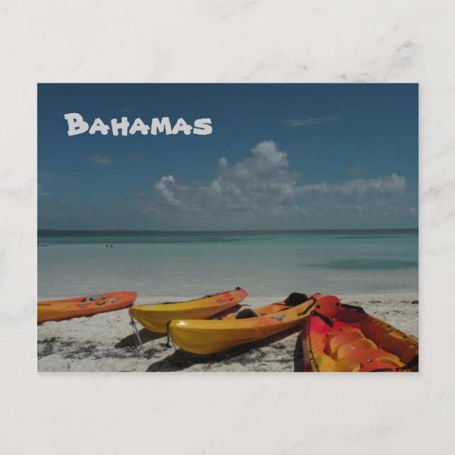 Postal Cartão de Posto Bahamas (Frente)