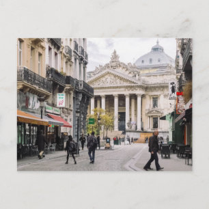 Postal Cartão de Posto Bélgica