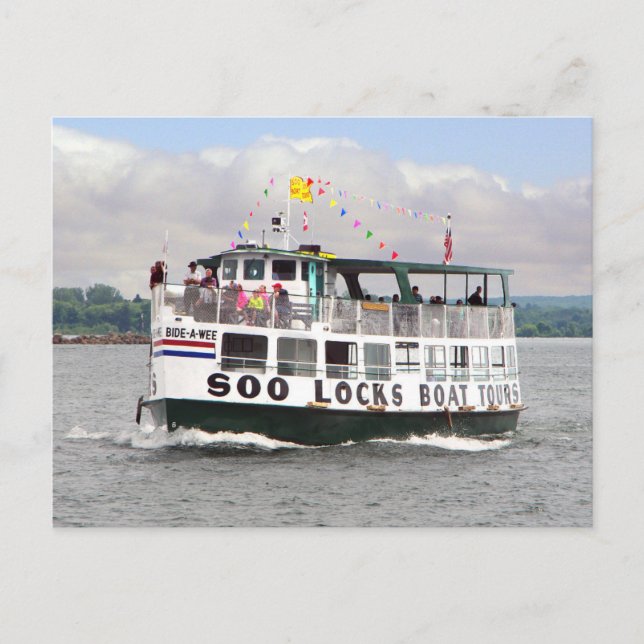 Postal Cartão de posto Bide A Wee (Frente)