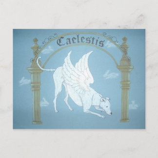 Postal Cartão de posto Caelestis "Hound of Heaven"
