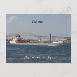 Postal Cartão de posto Calumet Port Huron