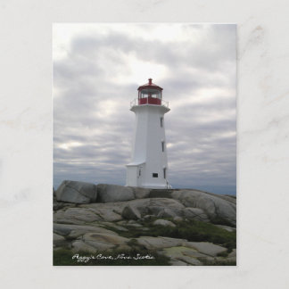 Postal Cartão de Posto Cove Nova Escócia Canadá da Peggy