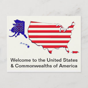 Postal Cartão de posto cruzado de bandeira vermelha