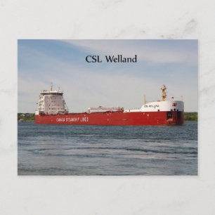 Postal Cartão de posto CSL Welland