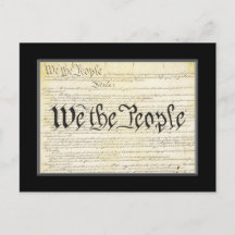 Cartão de Posto da Constituição dos EUA