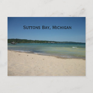 Postal Cartão de Posto da Suttons Bay Michigan