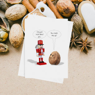 Postal Cartão de Posto de Amor do Noz-Cracker