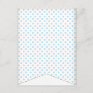 Postal Cartão de Posto de Banner de Bunting do Sinalizado