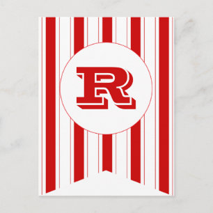 Postal Cartão de Posto de Banner de Bunting Flag de Parti