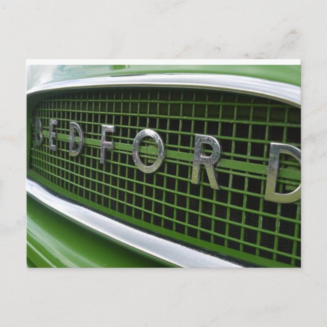 Postal cartão de posto de caminhão (Frente)