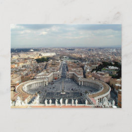 Postal Cartão de Posto de Cidade do vaticano