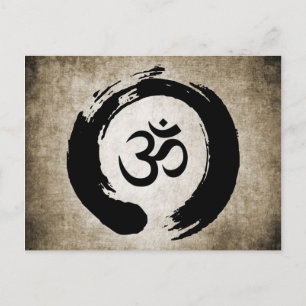 Postal Cartão de Posto de Ioga e Meditação